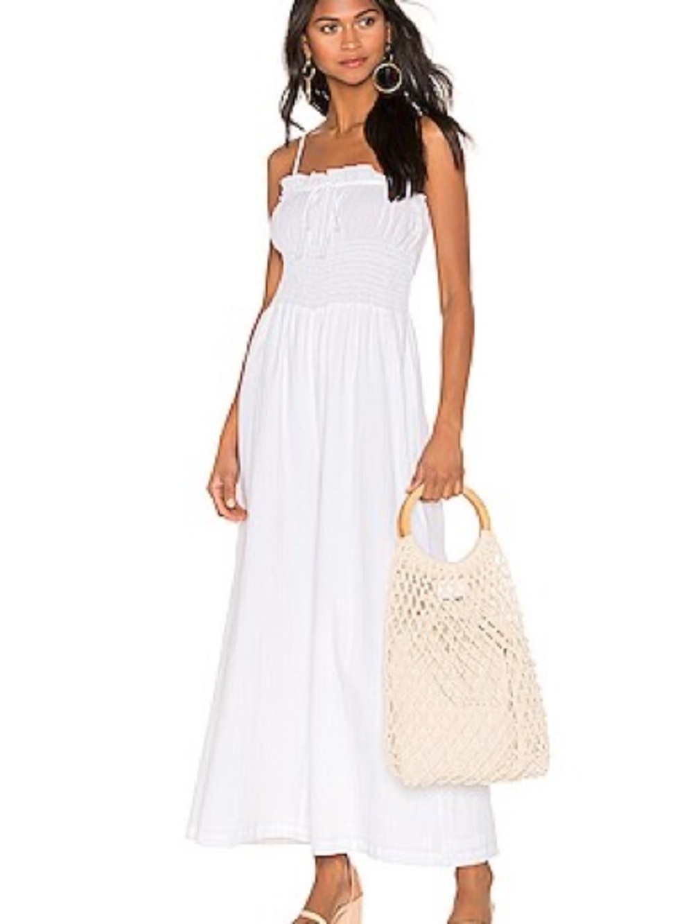 Cleobella X Revolve Camille Jumpsuit | White | Size S